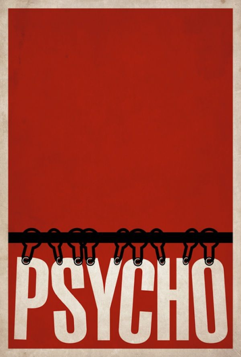 psycho art poster